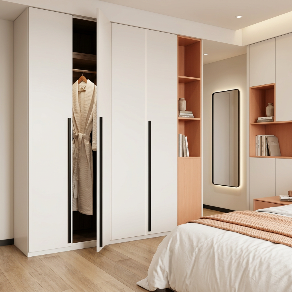 Modern Matte Black Aluminum Kitchen Cabinet Handle Manufacturer For Custom OEM Orders - scene view