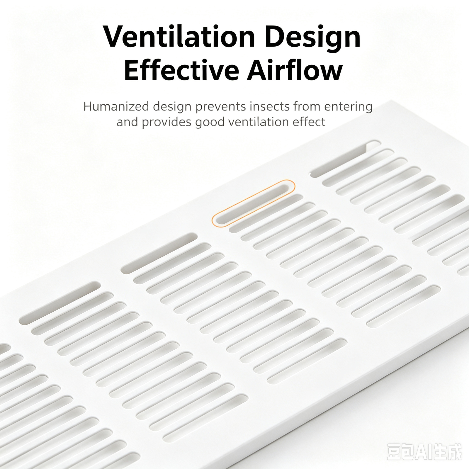 Aluminum Alloy Rectangular Grill Cover for Kitchen Cabinet Ventilation Fresh for Air Vent for Wardrobe Furniture Hardware